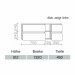 Pelipal Solitaire 6010 Waschtischunterschrank PG1 1320mm  
