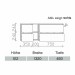 Pelipal Solitaire 6010 Waschtischunterschrank PG1 1320mm mit Bewegungssensor