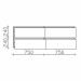 Pelipal Solitaire 6010 Waschtischunterschrank PG1 1500mm  