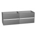 Pelipal Solitaire 6010 Waschtischunterschrank PG2 1500mm mit Bewegungssensor