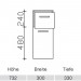 Pelipal Pineo Highboard Comfort N PG1  