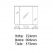 Pelipal Solitaire 6005 Argona Spiegelschrank 900  