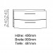 Pelipal Solitaire 6005 Argona Waschtischunterschrank 900  