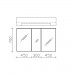Pelipal Solitaire 6110 Spiegelschrank 1200 mm