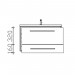 Pelipal Solitaire 6110 Waschtischunterschrank 800 mm