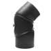 Rockytherm verstellbarer Rauchrohrbogen 0°- 90°, DM120, Farbe: Schwarz