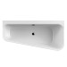 Repabad Seed 155 F Wand links freistehende Badewanne 155x75