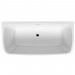 Riho Adore Sonderform-Badewanne 1800x860 mm, wandstehend, weiß