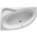 Riho Eck-Badewanne Lyra 153,5x100,5 cm R / weiß BA67005