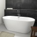 Riho Inspire Freistehende Badewanne 1600x750 mm, freistehend weiß