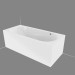 Riho Lazy Plug & Play Badewanne, Eckausführung, rechts, 1700x750mm, 242 Ltr.