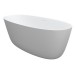 Oval 175x80x56,5, seidenmatt freist.  Kein System / Stand Al Wanne