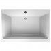 Riho Rechteck-Badewanne Castello 180x120 cm / weiß BB77005