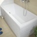 Riho Rechteck-Badewanne Jersey 160x70/weiß glänzend BA71005
