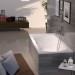 Riho Rechteck-Badewanne Lima 170x75 cm / weiß BB44005
