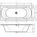 Riho Rechteck-Badewanne Lima 190x90 cm / weiß B053001005 AKTIONSPREIS