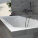 Riho Rechteck-Badewanne Linares flachen Rand 10mms 200x90 BT49005