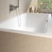 Riho Rechteck-Badewanne Lugo seidenmatt weiß 190x90,  BT05105