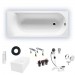 Riho Rechteck-Badewanne Miami 170x70 cm / weiß B060001005 AKTIONSPREIS