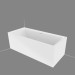 Riho Still Square Plug & Play Badewanne, Eckausführung, links, 1800x800mm, 233 Ltr.