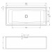 Riho Still Square Plug & Play Badewanne, Eckausführung, links, 1800x800mm, 233 Ltr.