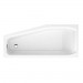 Rocky Plus/S100 160x70 links Acryl-Raumsparbadewanne