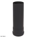 Rocky Rauchrohr 250 mm, DM80, Farbe: Schwarz