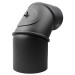 Rockytherm verstellbarer Rauchrohrbogen 0°- 90°, DM180, Farbe: Grau