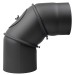 Rockytherm verstellbarer Rauchrohrbogen 0°- 90°, DM180, Farbe: Grau