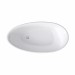 Tellkamp Neon Fix Oval Badewanne weiß
