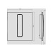 SANIT Urinal Abdeckplatte Ineo Bright Glas anthrazit