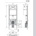 SANIT WC-Eckelement 995SC 1120/370  