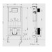 SANIT WC Element INEO PLUS 450 mit Wandhalter