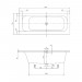 Wannenset Villeroy & Boch Loop & Friends Duo Rechteck 170x70