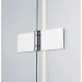 Sprinz Omega Plus Eckeinstieg 900x900x2000 mm kristall hell / SpriClean/ chrom/