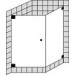 Sprinz Nexa Pendeltüren oder Tür nach außen öffnend, Ecke, 900x 900x 2000 mm