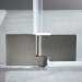 SPRINZ Omega Duschabtrennung 1000 x 1000 x 2000, Eckeinstieg mit Pendeltüren, verschiedene Profilfarben, O10.0