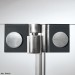 SPRINZ Omega Duschabtrennung für Nische, zwei Pendeltüren ohne Festteil, 900 x 2000, verschiedene Profilfarben, O22.9