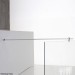 SPRINZ Rocky-Line I Walk-in Duschabtrennung, 1400 x 2100, teilgerahmt, verschiedene Profilfarben, IP31.2