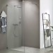 SPRINZ Rocky-Line I Walk-in Duschabtrennung, 900 x 2100, rahmenlos, verschiedene Profilfarben, IE31.9