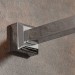 SPRINZ Rocky-Line I Walk-in Duschabtrennung, 900 x 2100, rahmenlos, verschiedene Profilfarben, IE31.9