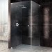 SPRINZ Rocky-Line O Duschabtrennung 900 x 900 x 2000, Pendeltür oder Drehtür ohne Festteil, eine Seitenwand, verschiedene Profilfarben, O13.9