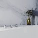 Steinberg Serie 100 4-Loch Wannenrand-Armatur, chrom