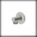 Steinberg Serie 100 Brauseanschlussbogen 1/2″, nickel gebürstet