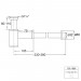 Steinberg Serie 100 Design-Siphon, chrom