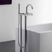 Steinberg Serie 100 Freistehende Wannen-Armatur, chrom