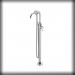 Steinberg Serie 100 Freistehende Wannen-Armatur mit Umsteller und Handbrause, chrom