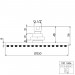 Steinberg Serie 100 Regenbrause  Ø 250 mm X 8 mm, chrom