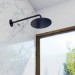 Steinberg Serie 100 S Regenbrause Ø 250 mm X 8 mm, matt schwarz