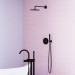 Steinberg Serie 100 S Regenbrause Ø 250 mm X 8 mm, matt schwarz
